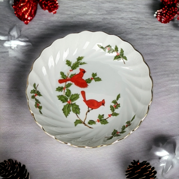 Lefton 1984 Trinket Dish (5")