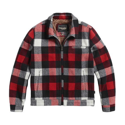AVENHAM QUILTED CHECKED WOOL JACKET RED - AVENHAM QUILTED CHECKED WOOL JACKET RED 1.png