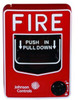 Johnson Controls JBG-12LXP Non-Coded Manual Fire Alarm Pull Station, Key Reset [New]