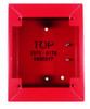 Simplex Grinnell 2975-9178 Surface Mounted Red Box, Steel Material, For Pull Down [New]