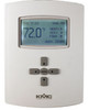 KMC Controls BAC-120136CW FlexStat Thermostat, Humidity, 3 Relay 6 Analog, White [New]