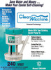 Mastercool CM240B Clean Machine Water Filter PURGE ONLY Evap Cooler Pump, 240V [New]