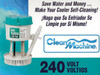 Mastercool CM240B Clean Machine Water Filter PURGE ONLY Evap Cooler Pump, 240V [New]