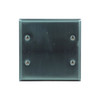 Eaton 93152-F-LW 2-Gang Standard Size Stainless Steel Wall Plate [New]