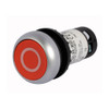 Eaton C22-D-R-X0-K01 22.5 mm RQM Compact Pushbutton, Etching: X0,Red, Plastic [New]