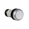 Eaton C22-D-W-K20 22.5 mm RQM Compact Pushbutton, White, Plastic Actuator [New]