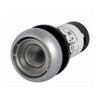 Eaton C22-D-X-K20 22.5 mm RQM Compact Pushbutton, Buttonless, Silver bezel [New]