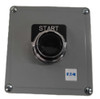 Cutler-Hammer Eaton 10250T3540-M33X Pushbutton Switch, Black, Start [New]
