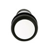 Eaton C22S-DR-W-K20 22.5 mm RQM Compact Pushbutton, White Actuator, Black bezel [New]