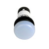 Eaton C22-L-W-230 Compact Indicating Light, White, Illuminated, LED [New]