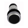 Eaton C22-DR-S-K02 22.5 mm RQM Compact Pushbutton, Black, Plastic Actuator [New]