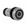 Eaton C22-D-S-X0-K02 2.5 mm RQM Compact Pushbutton, Etching X0, Black [New]