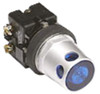 Eaton HT8GDBF3 Guarded Illuminated Pushbutton Switch, 24 Vac/dc, Blue [New]