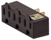 Cooper Wiring Eaton BP1147B Grounding Tap, 3 Outlet, 15A, Brown [New]