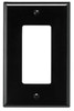 Eaton PJ26BK-SP-L2 Wallplate 1-Gang Decorator Wallplate, Black [New]
