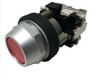 Eaton HT8AARAB-POP Pushbutton, Momentary, Red Actuator, Flush, 1NO-1NC [New]