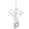 Belimo UFLK2608 RetroFIT+ Valve Bracket, For Milwaukee Butterfly Valves [New]