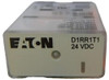 Eaton D1RR1T1 General Purpose Relay, 24VDC Coil, SPDT, 15A [New]