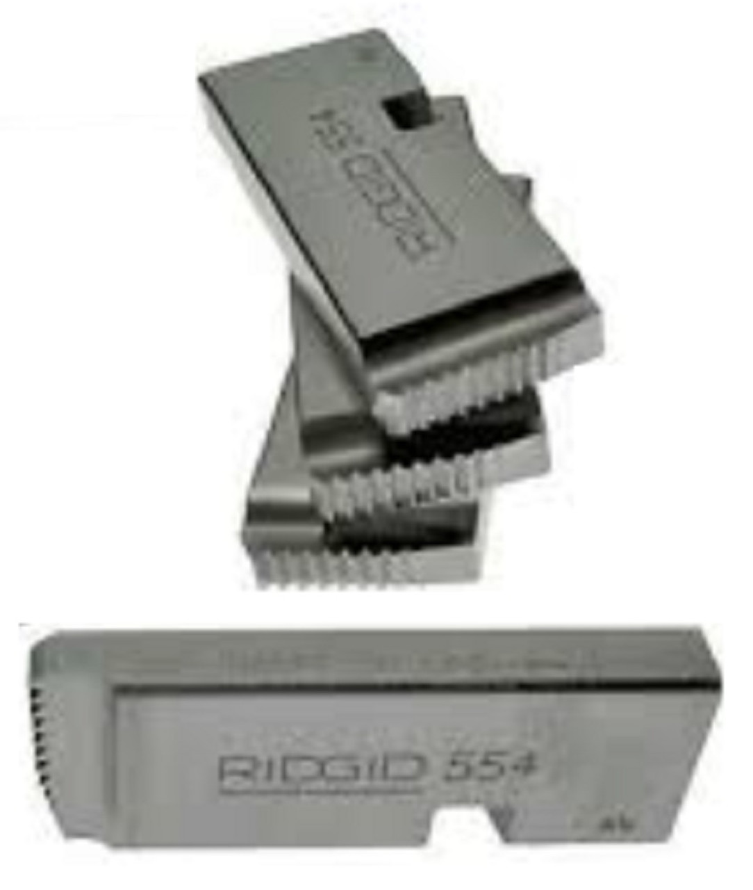 Ridgid 47880 Dual Style Pipe Threader Dies, Alloy RH, 1/2"-3/4"-14 NPT [New]