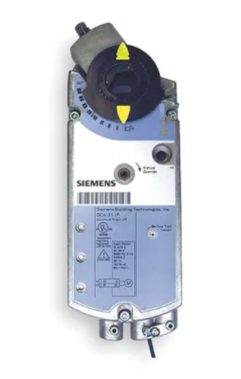 Siemens GCA121.1P GCA 2-Position Spring Return 142 lb-in Electr Damper Actuator [New]