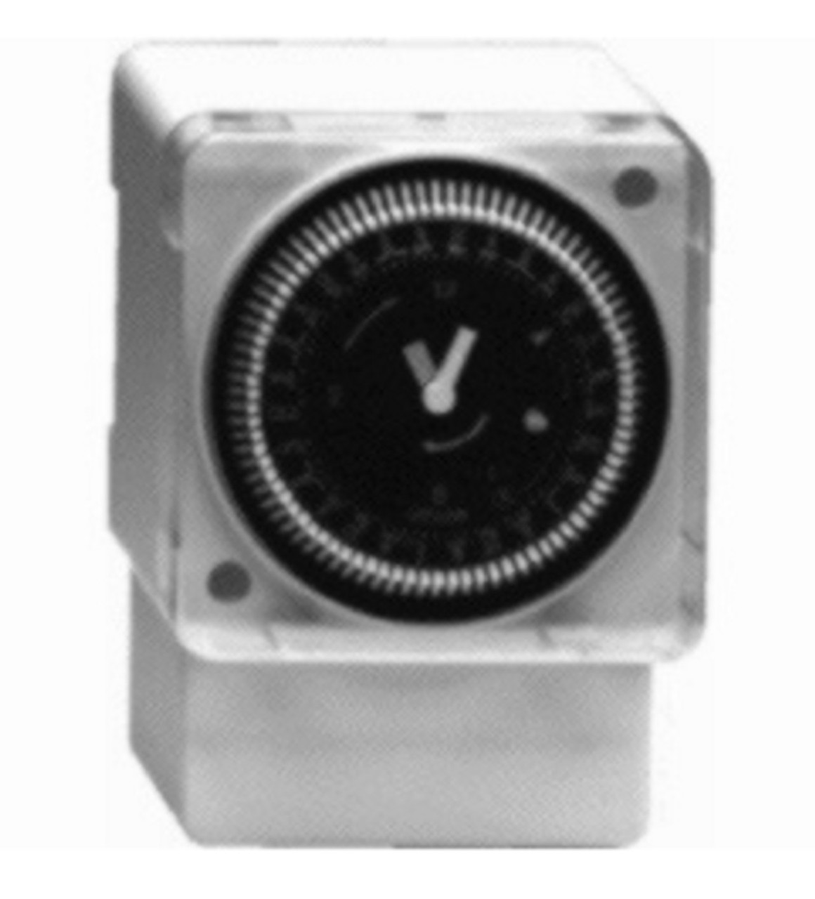 Johnson Controls C-7355-7 Electromechanical Clock, Synchronous, 7-Day, SPDT [New]