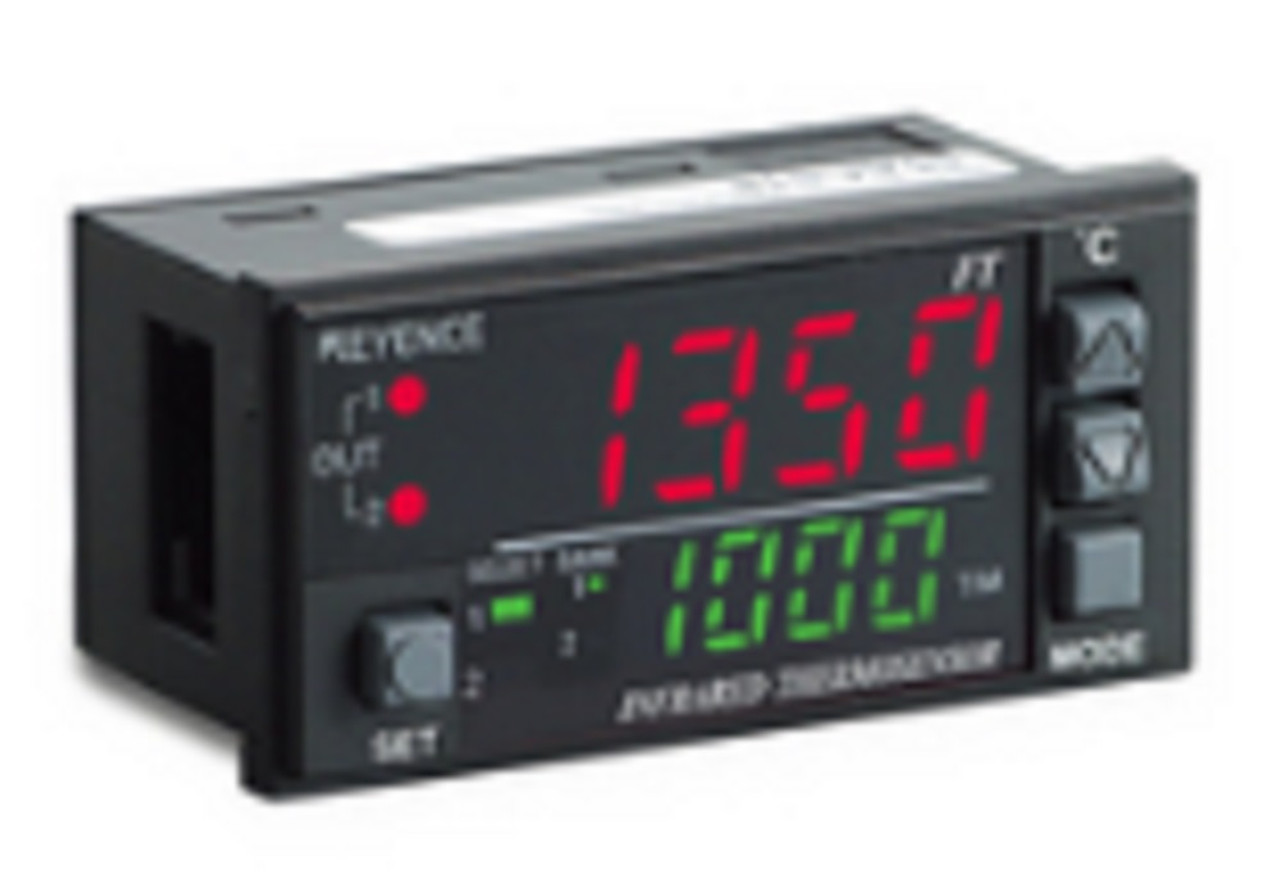 Keyence FT-55AWP Digital Infrared Temperature Sensor, Amplifier, Panel, PNP  [New]