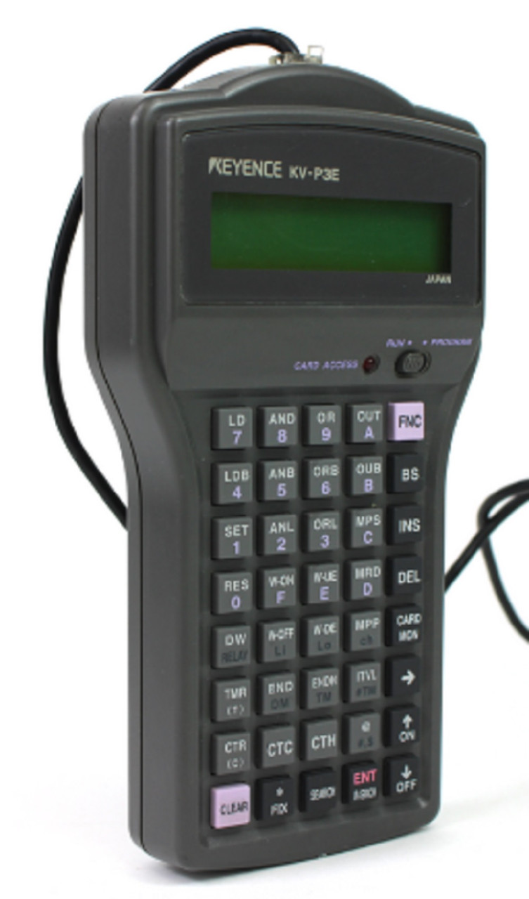 Keyence KZ-P3 Handheld PLC Programmer for Panel-Mounted PLC [Refurbished]