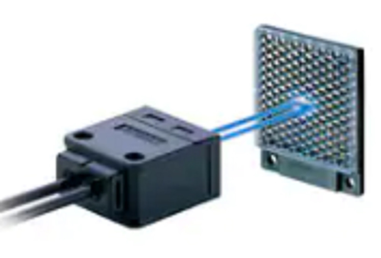 Keyence CZ-60 RGB Digital Fiberoptic Sensor, Retro-Reflective Sensor Head [New]