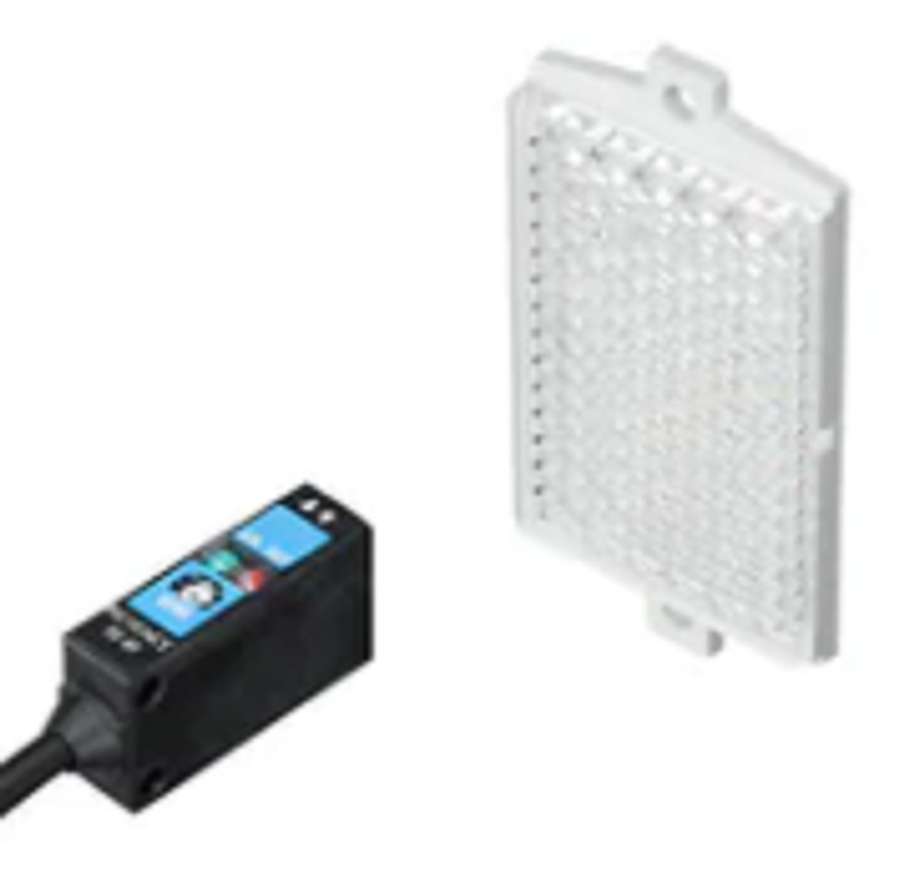 Keyence PZ-61 Photoelectric Sensor, Square Retro-Reflective Cable Type, NPN [Refurbished]