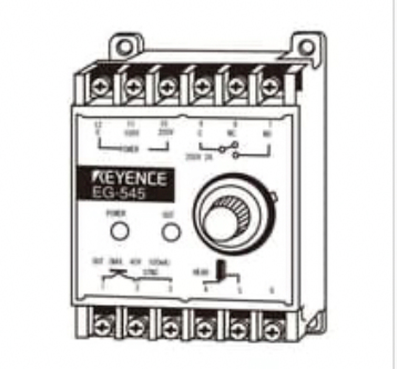 Keyence EG-545 Inductive Proximity Sensor Amplifier Unit [New]