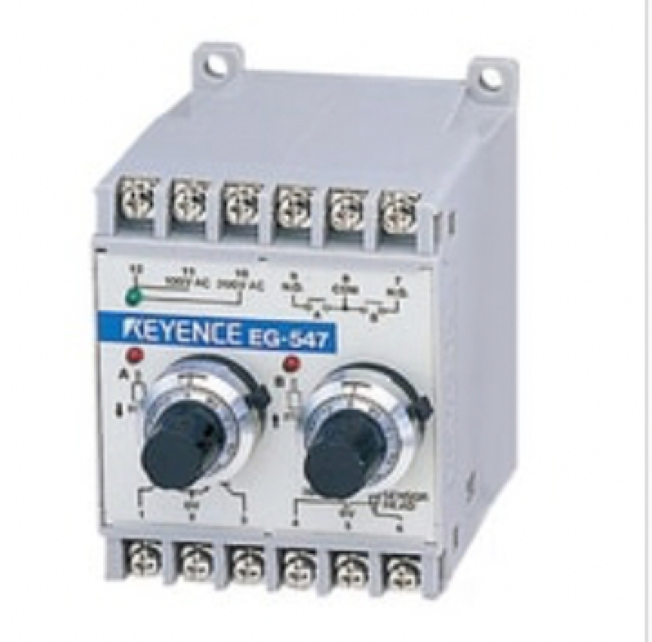 Keyence EG-547 Inductive Proximity Displacement Sensor Amplifier Unit [Refurbished]