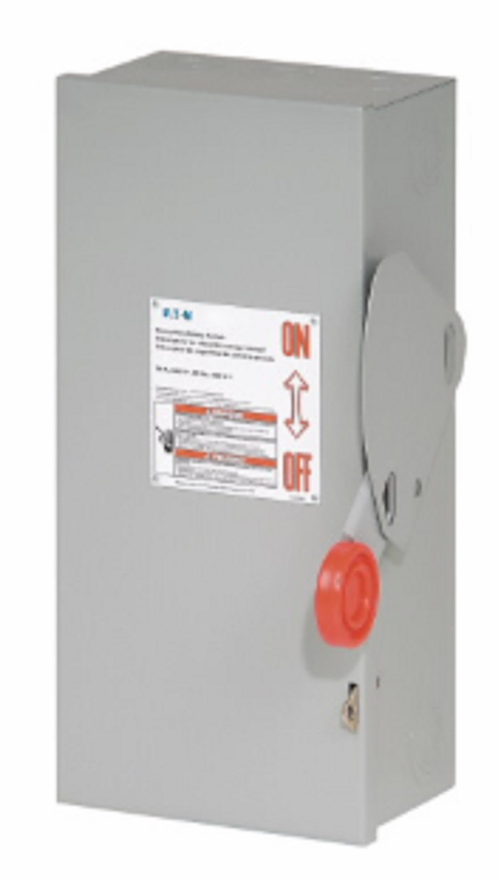 Cutler-Hammer Eaton DH221FGK Safety Switch Heavy Duty 2P 30A 240V 1Ph Fusible 2W [New]