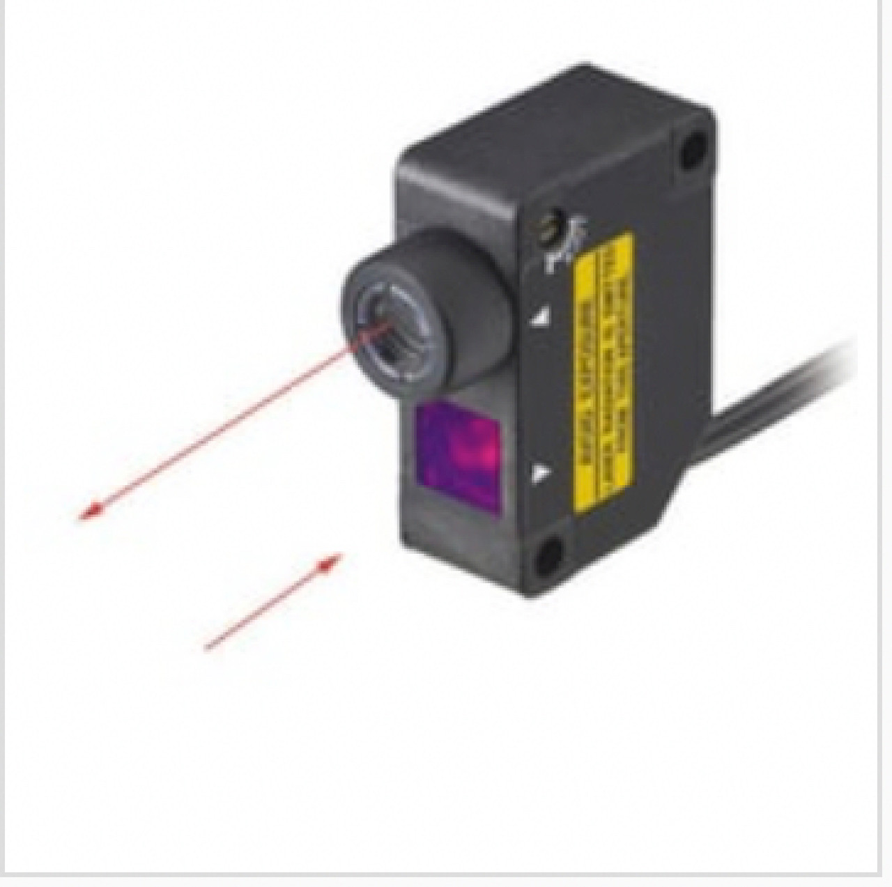 Keyence LV-H32 Digital Laser Sensor, Reflective Head, Spot Type