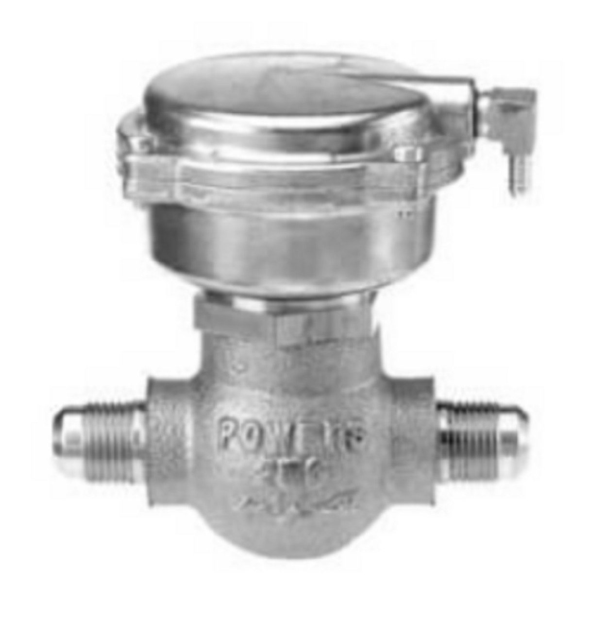 Siemens 656-0004 Powermite 2-Way 1/2 Flared Valve, Normally Open, 3-8 psi, 0.9cv [New]