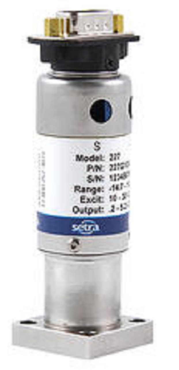 Setra 227G100PAE52CD1M Ultra High Purity Pressure Transducer, 0-100 PSIA [New]