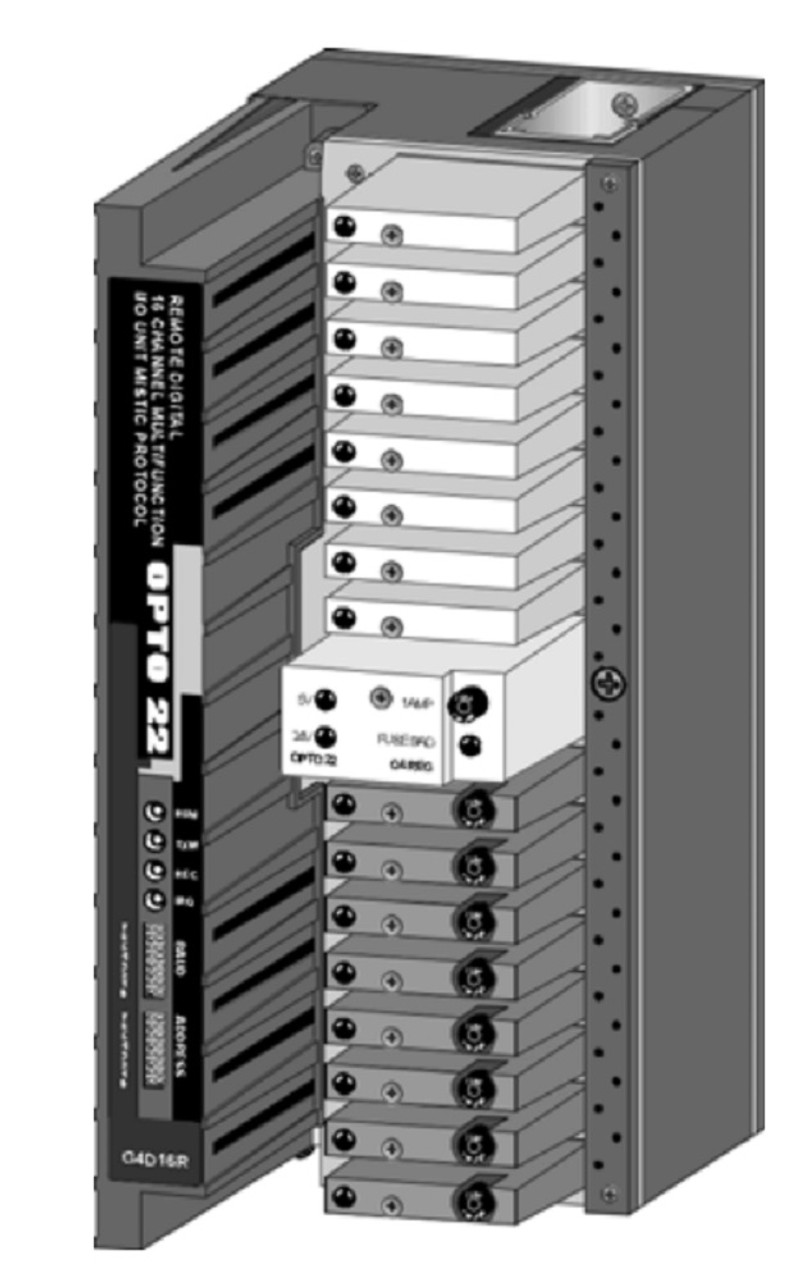 Opto 22 G4D16R Remote Digital 16-Channel Multifunction I/O Unit Mistic Protocol [Refurbished]