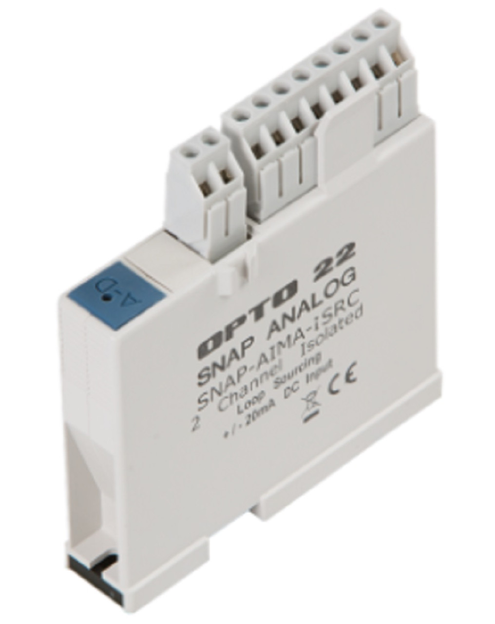 Opto 22 SNAP-AIMA-iSRC SNAP 2-Ch Iso -20 to +20 mA Analog Current Input Module [Refurbished]