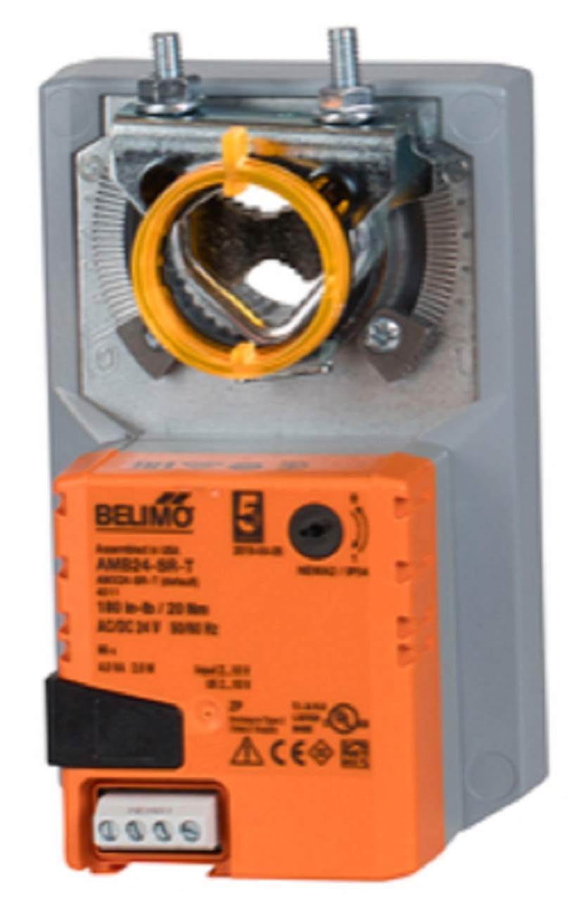 Belimo AMB24-SR-T Actuator, 180 in-lb 20 Nm, Non Fail-Safe, 2...10 V, Terminals [New]