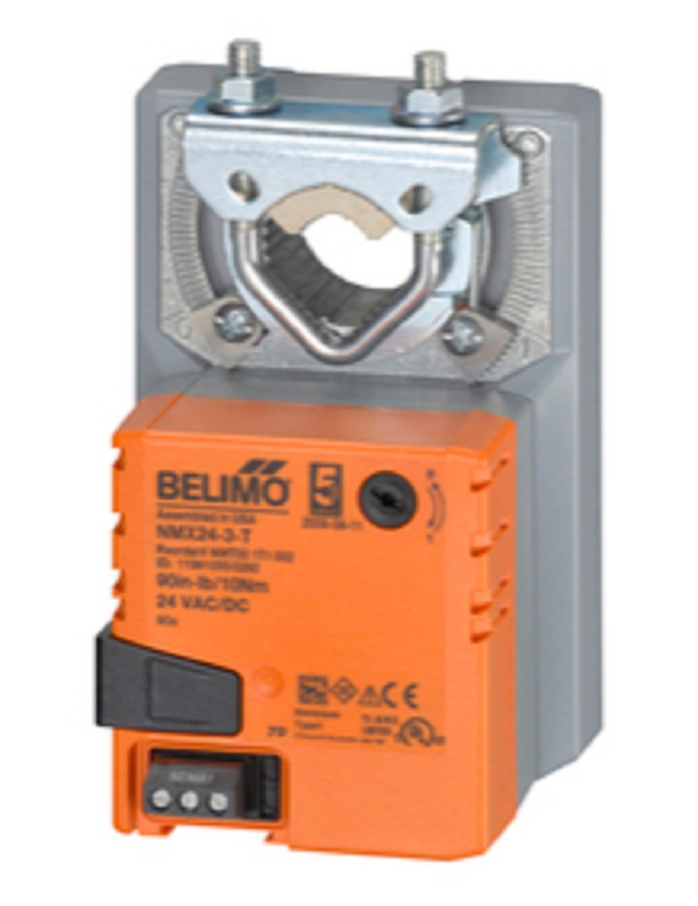 Belimo NMX24-3-T Actuator, 90in-lb 10Nm, Non Fail-Safe Floating Point, Terminals [New]