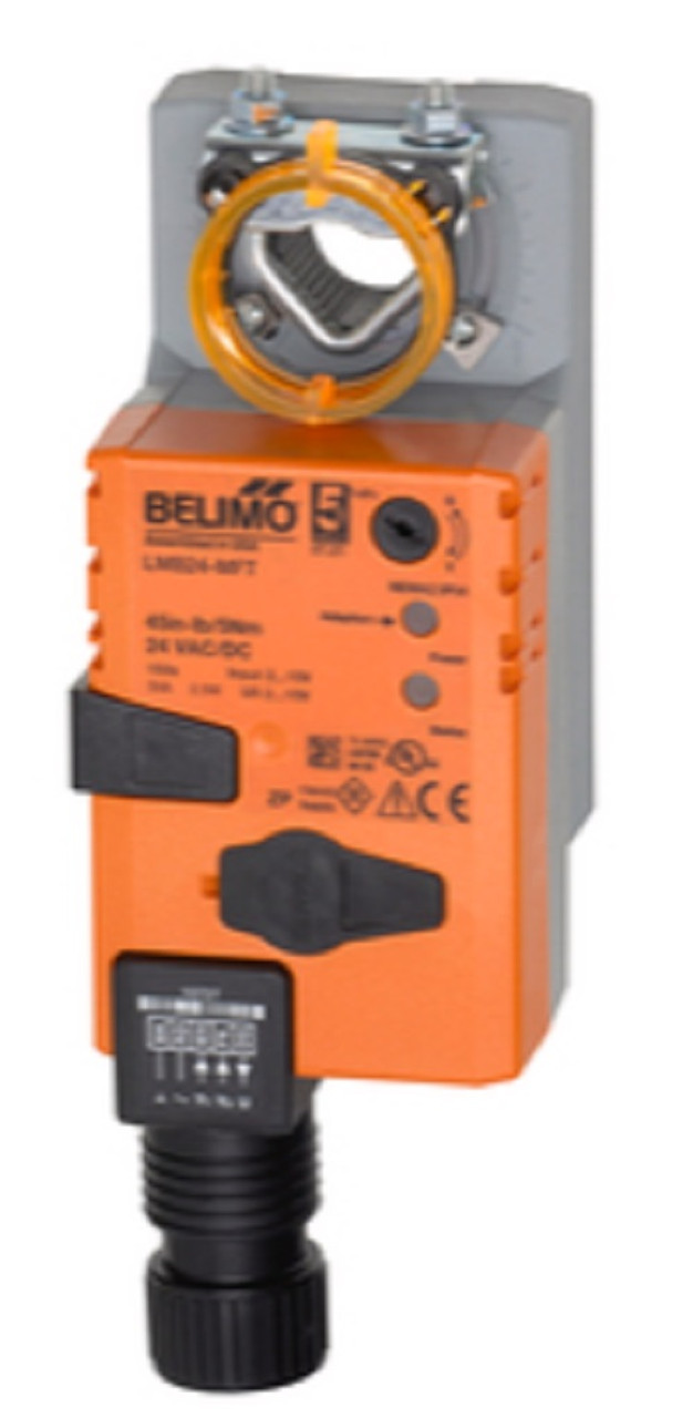 Belimo LMB24-MFT Damper Actuator, 45 in-lb 5 Nm, Non Fail-Safe, 2...10 V [New]