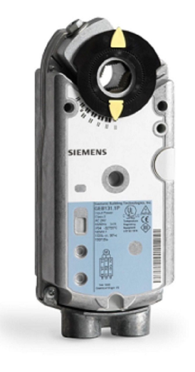 Siemens GEB161.1U Non-Spring Return OpenAir Damper Actuator, 132 lb-in, 24VAC/DC [New]