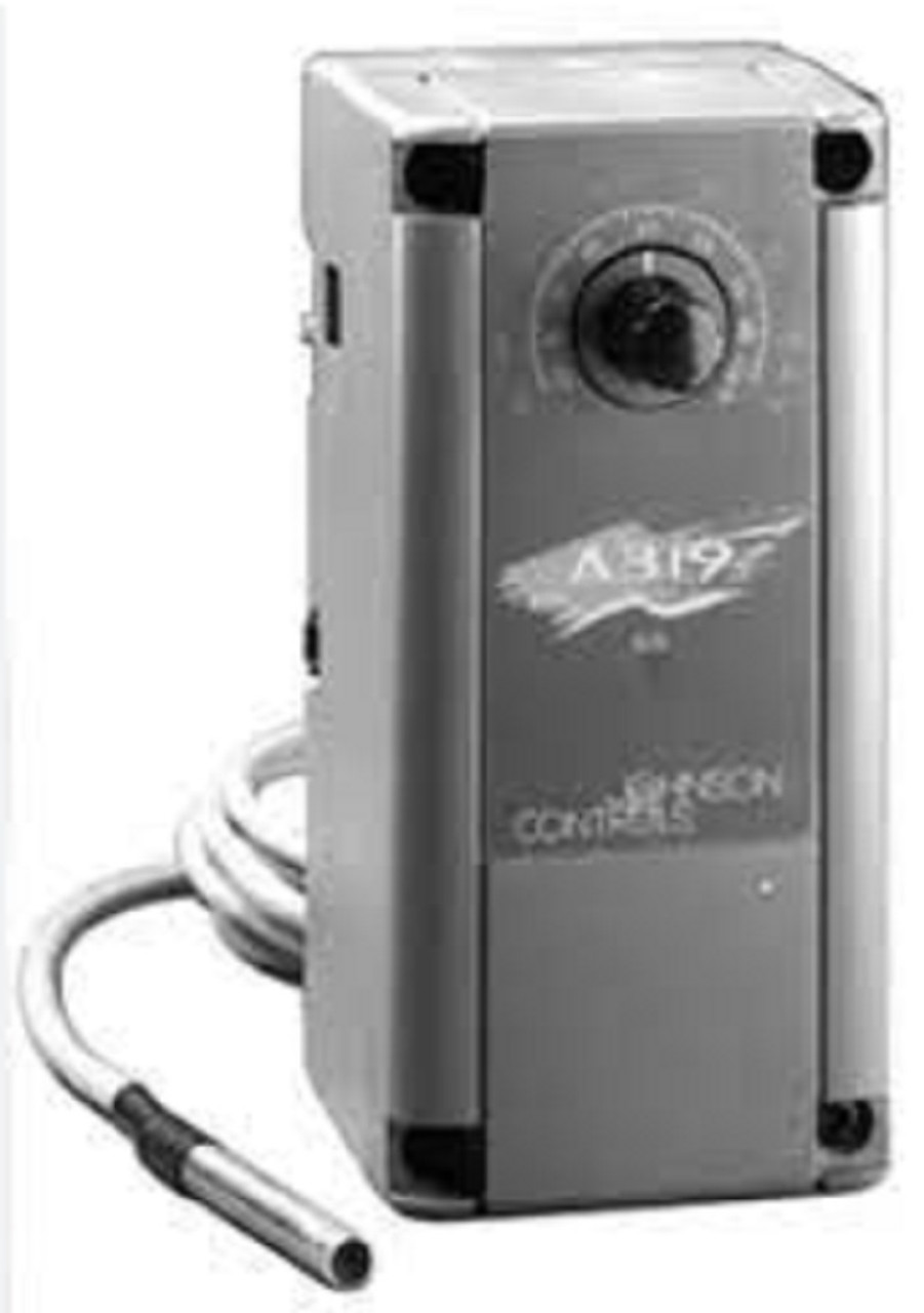 Johnson Controls A19ABA-41C Temperature Control, SPST Opens on Drop, 20/80  deg F [New]