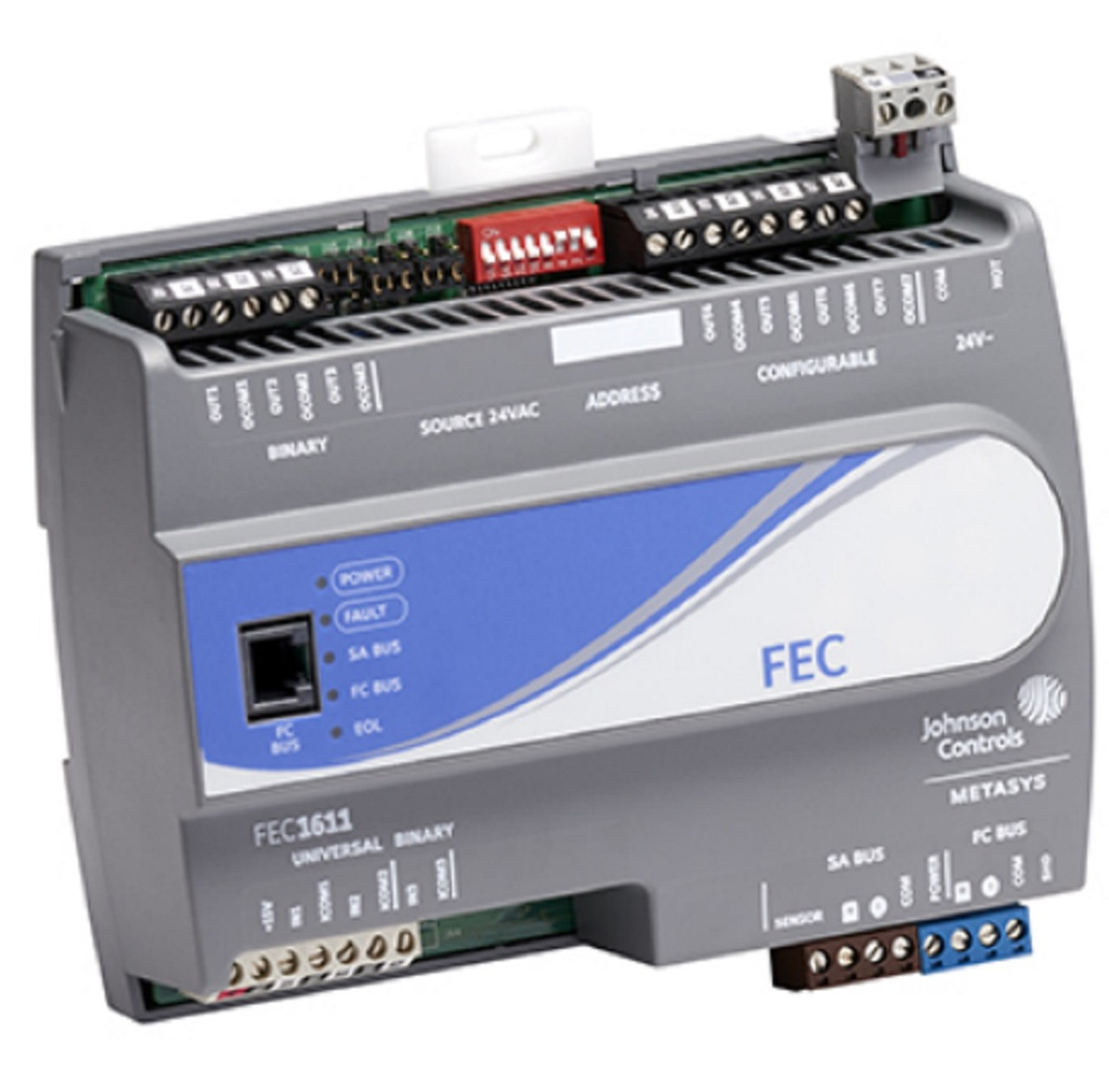 Johnson Controls MS-FEC1611-0 FEC16 FEC Field Equipment Controller, 10-Point [New]