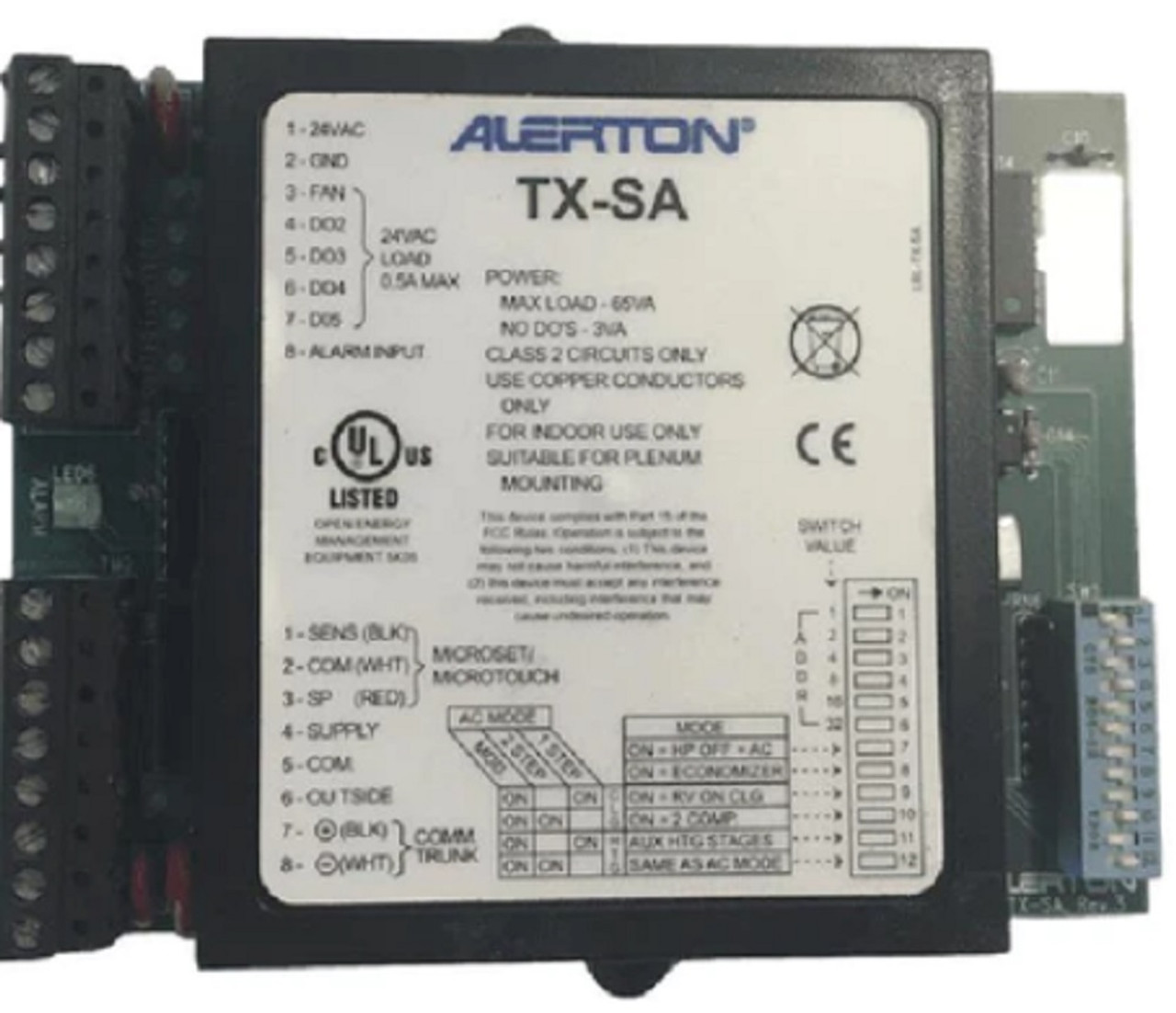 Alerton TX-SA PLC Programmable Logic Controller [Refurbished]
