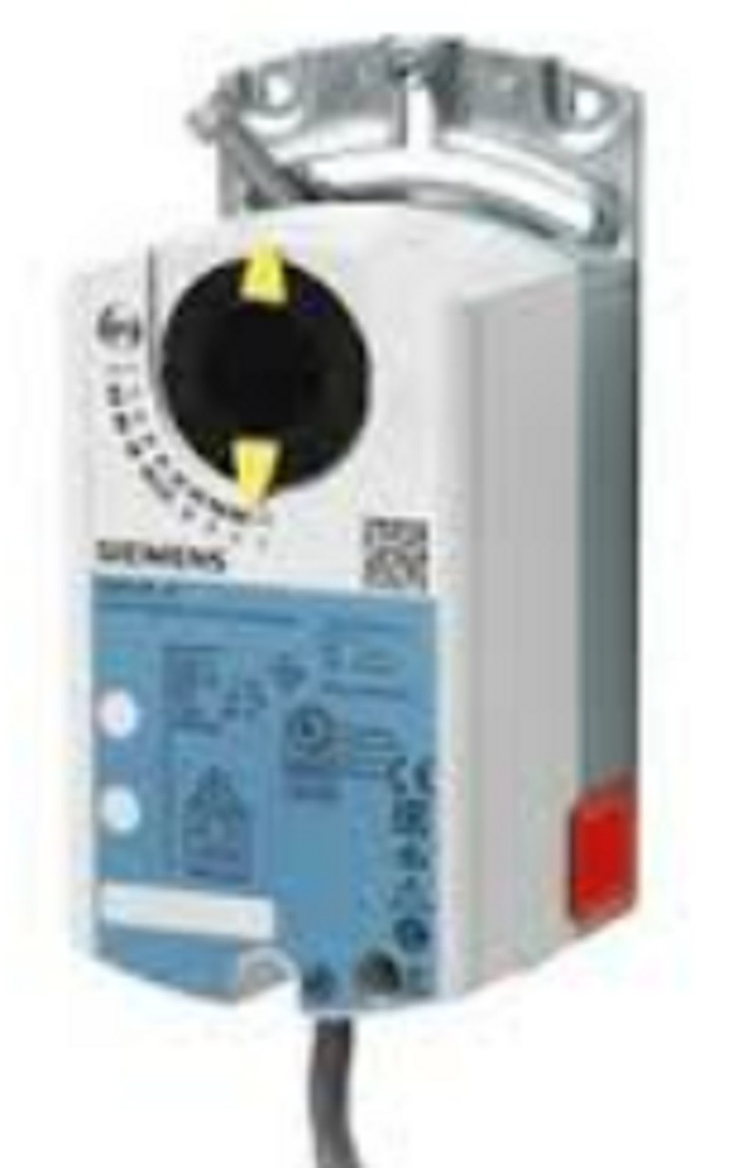 Siemens GDB131.1E Rotary Air Damper Actuator, AC 24 V, 3-Position, 5 Nm, 150 s [New]