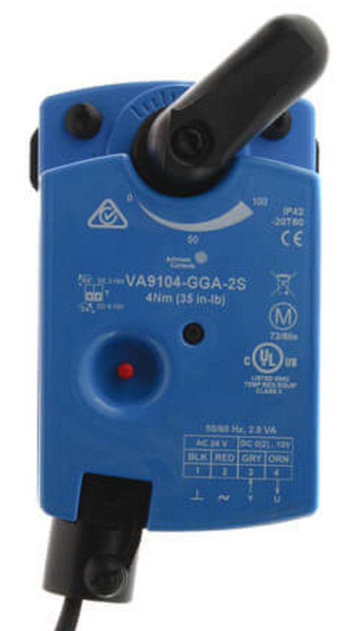 Johnson Controls VA9104-IGA-3S 24V Floating Non-Spring Return Valve Actuator [New]