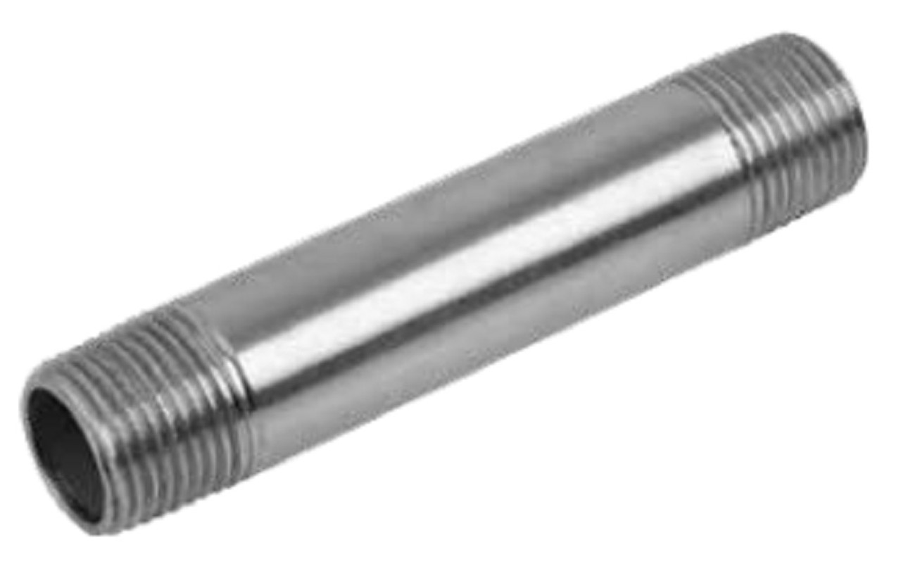 Calbrite S64050CN00 Pipe Conduit Nipple Fitting, 4 in NPT x 5 in Long, 316SS 316 [New]
