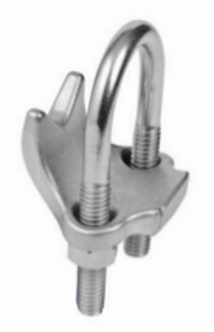 Calbrite S60700RA00 Right Angle Beam Clamp, 3/4 in, 316SS 316 Stainless Steel [New]