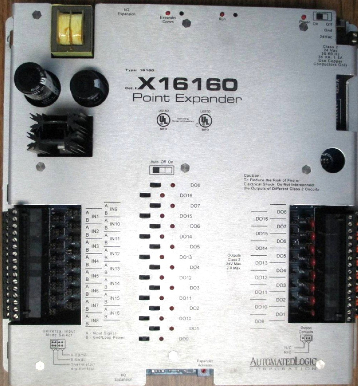 Automated Logic X16160 Point Expander Control Module [Refurbished]