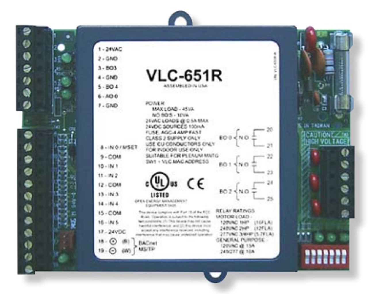 Alerton VLC-651R BACtalk Programmable BACnet-Compliant Field Controller [New]